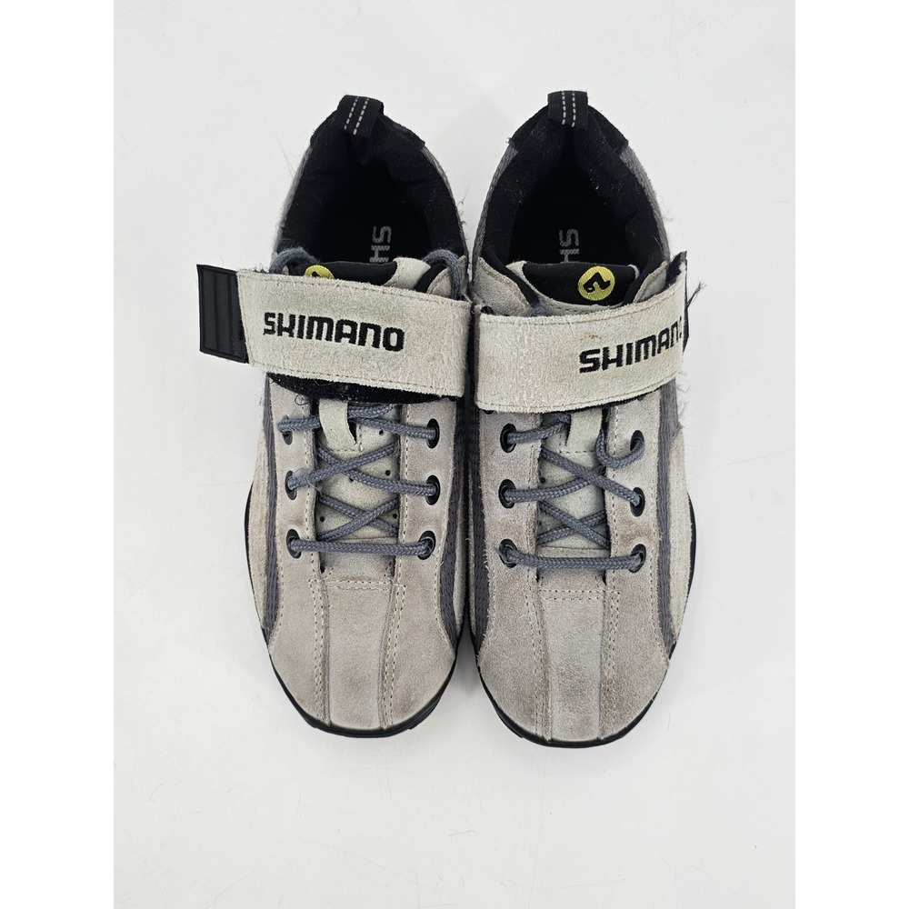 Shimano Cycling Shoes‎ Women's 5  Grey Suede SH-MT40WL 2-Bolt SPD Mountain